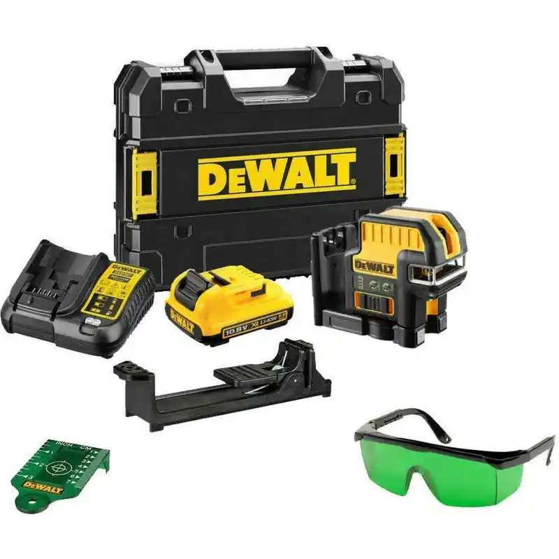 DeWALT DCE0822D1G-QW Linienlaser XR (10,8V/1x2,0Ah) Koffer Tstak Nur Für Kurze Zeit