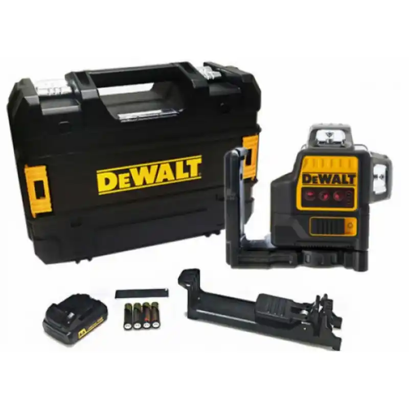 Must-Have DeWALT DCE089LR-XJMultilinienlaser 3x360Grad,rot,m.Batt