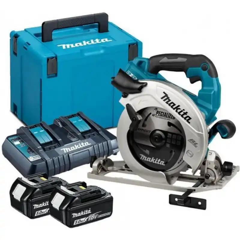 Sonderaktion Makita DHS782PT2J Akku-Handkreissäge 190mm Li-ion LXT (2x5,0Ah/18V) Makpac