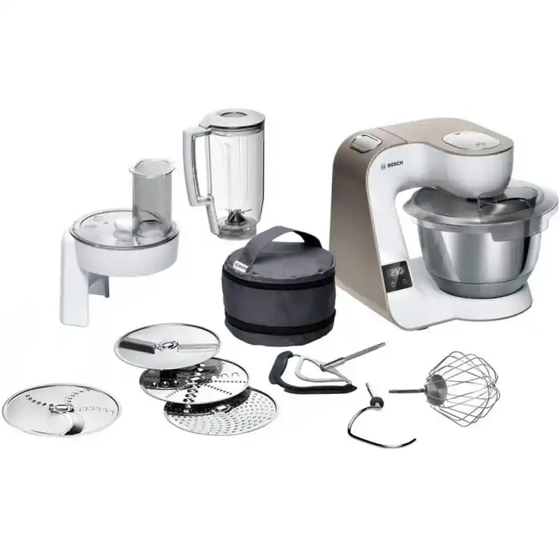 Bosch MUM5 Küchenmaschine mit Waage (1000W/Weiß) MUM5XW20 Preiswert