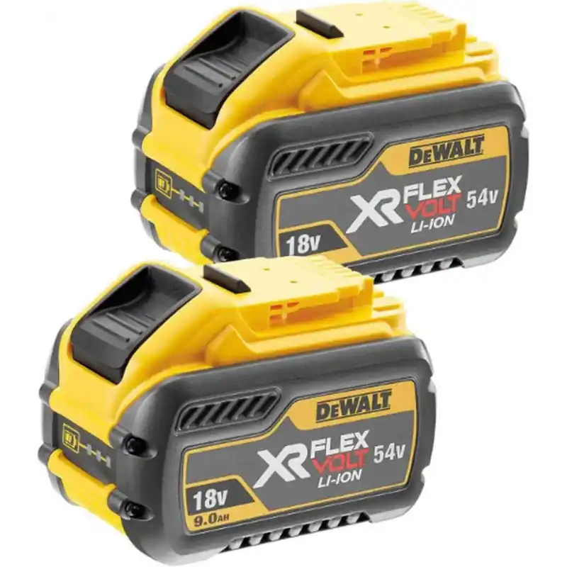 Letzte Chance DeWALT DCB547X2-XJ Akku XR FlexVolt XR (2x3,0Ah/9,0Ah/54V/18V)
