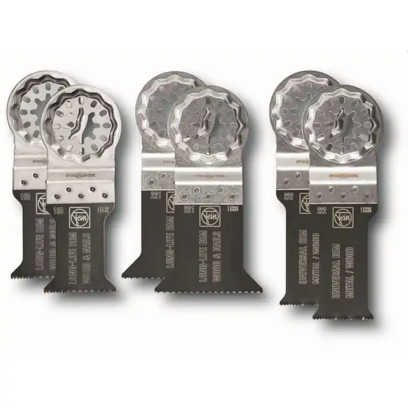FEIN Best of E-Cut Säbeblatt Set (6 tlg) 35222952300 Geprüft