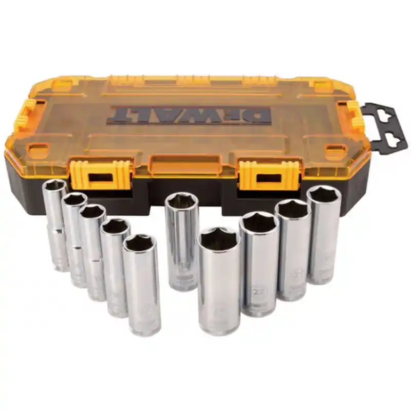 Nur Für Kurze Zeit DeWALT DWMT73815-0 10 Piece Metric Socket Set 1/2" Drive