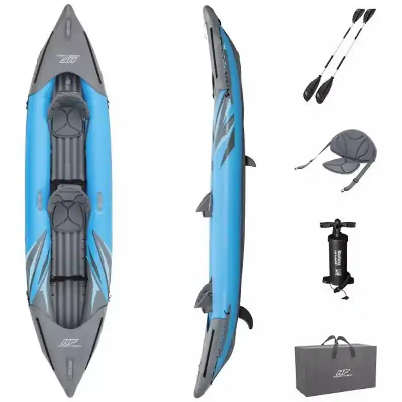 BESTWAY Hydro-Force Surge Elite X2 Kajak-Set, 382 x 94 x 42 cm 65144 Neue Ware