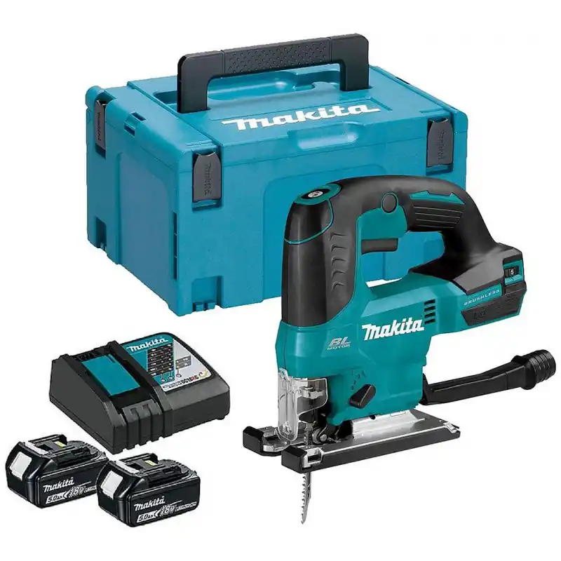 Makita DJV184RTJ Akku-PendelhubstichsägeLi-ion LXT 18V (2xBL1850B+DC18RC) Abverkauf