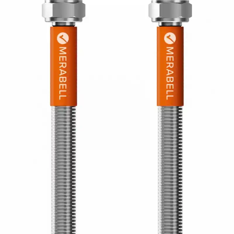 MERABELL Aqua, Schlauch für WC, G3/8"–G3/8" Länge 35 cm M0001 Preisreduziert