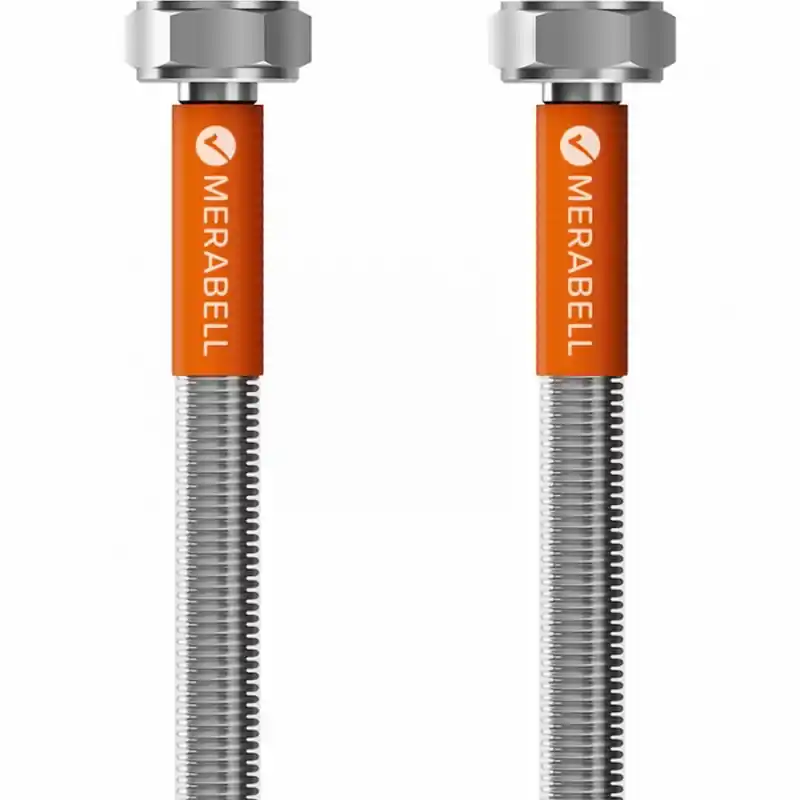 Solange Der Vorrat Reicht MERABELL Aqua, Schlauch für WC, G1/2"–G1/2" Länge 35 cm M0007