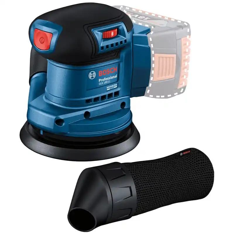 Echt BOSCH GEX 185-LI PROFESSIONAL Exzenterschleifer (solo) 06013A5020
