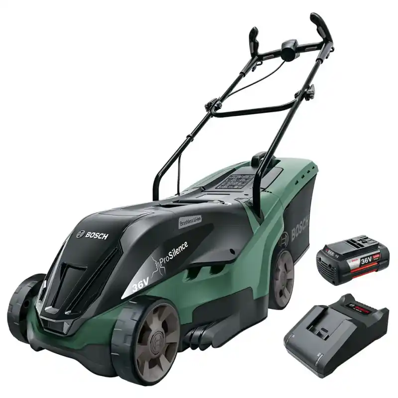 Kracherpreis Bosch UniversalRotak 36-550 Akku-Rasenmäher 1x 4,0 Ah, 36 cm 06008B9506