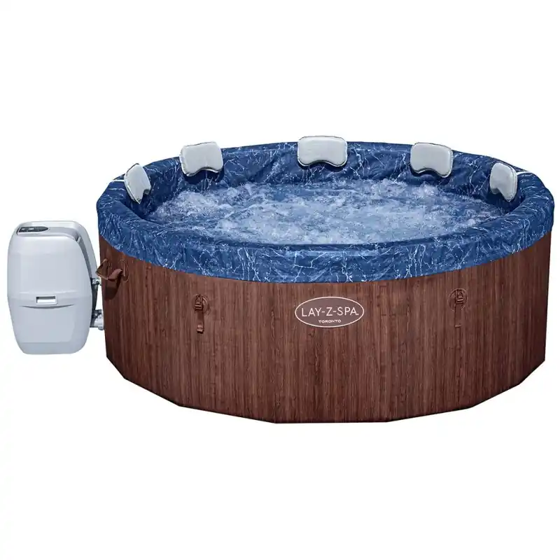 BESTWAY Lay-Z-Spa Toronto AirJet Plus Whirlpool, 190 x 70 cm, 5-7 Personen 60163 Ausverkauf