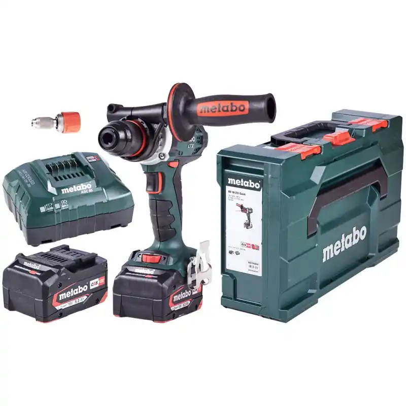 Metabo BS 18 LTX Quick Akku-bohrschrauber (18V/2x5,2Ah/110Nm) 602193650 Beliebt