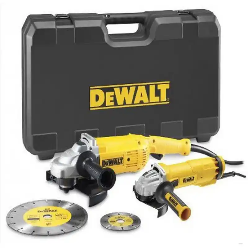 Neue Kollektion DeWALT DWE492SDT-QS Set Winkelschleifer 230 mm + 125 mm