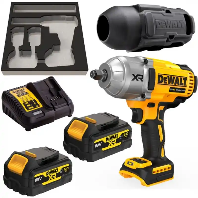 Kracherpreis DeWALT DCF900P2G-QW Akku-Schlagschrauber 1/2” (1396Nm/18V/2x5,0Ah)