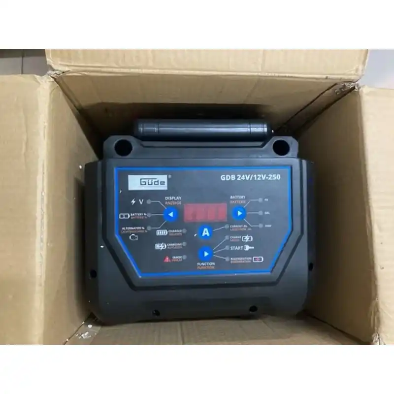 Solange Der Vorrat Reicht B-WARE GÜDE GDB 24V/12V-250 Batterielader Digital 85129 GETESTET