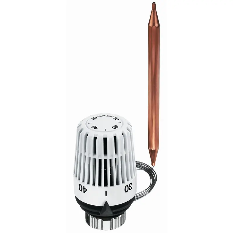 HEIMEIER Thermostat-Kopf 40-70 °C, weiß, Kapillarrohrlänge 2 m 6602-00.500 Günstig