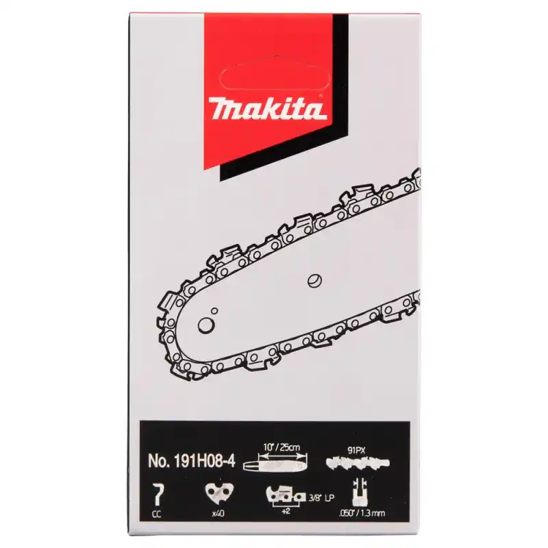 Makita 191H08-4 Sägekette 25cm 1.3mm 3/8" .050" 40 Treibglieder LP Saisonangebot