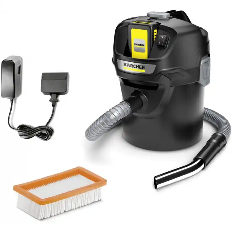Kärcher AD 2 Battery Set Asche- und Trockensauger (18V/1x2,5Ah/14L) 1.348-301.0 Garantierte Lieferung