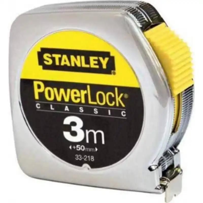 Stanley 1-33-218 PowerLock Bandmaß Metall 3m/12,7mm Günstig