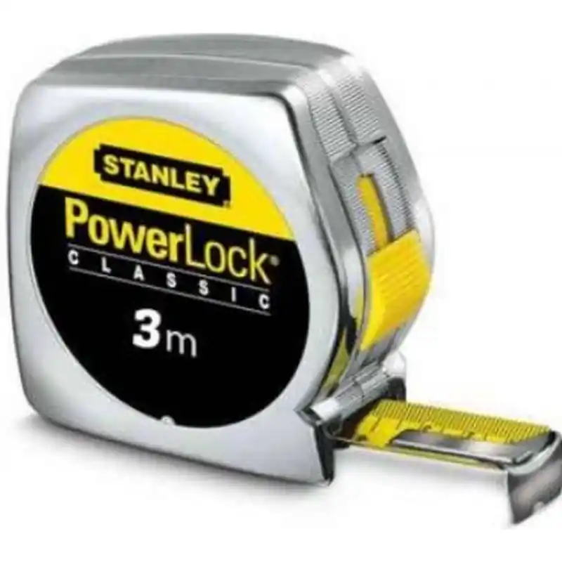 Stanley 1-33-238 PowerLock Bandmaß Kunststoff 3m/12,7mm Neue Ware