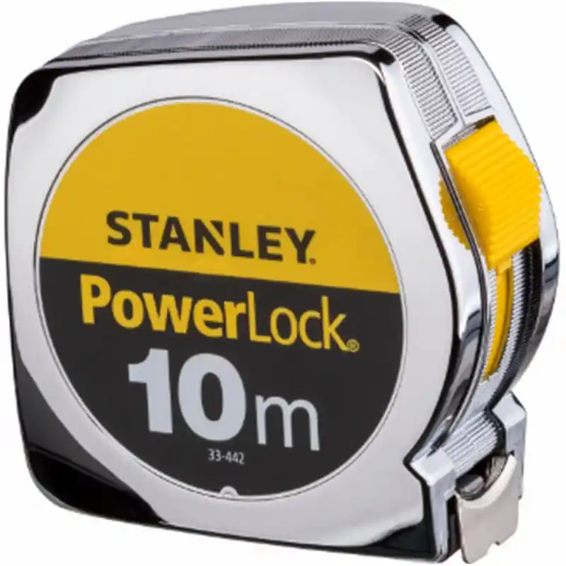 Stanley 1-33-442 PowerLock Bandmaß Kunststoff 10m/25mm Top-Seller