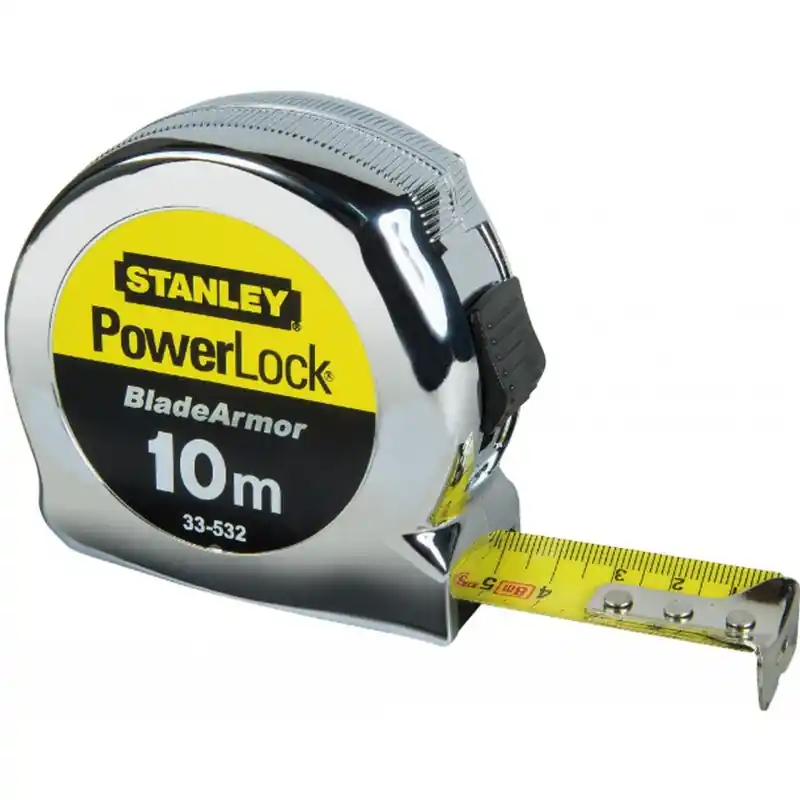Stanley 0-33-532 Micro Powerlock Blade Armor Bandmaß 10m/25mm Abverkauf