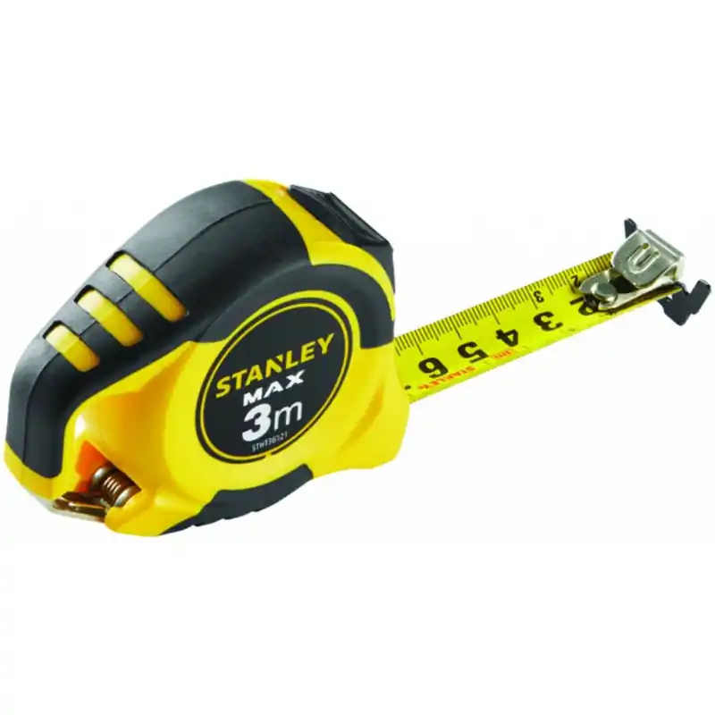 Stanley STHT0-36121 Bandmaß Max mit Magnethaken 3m Preisknaller