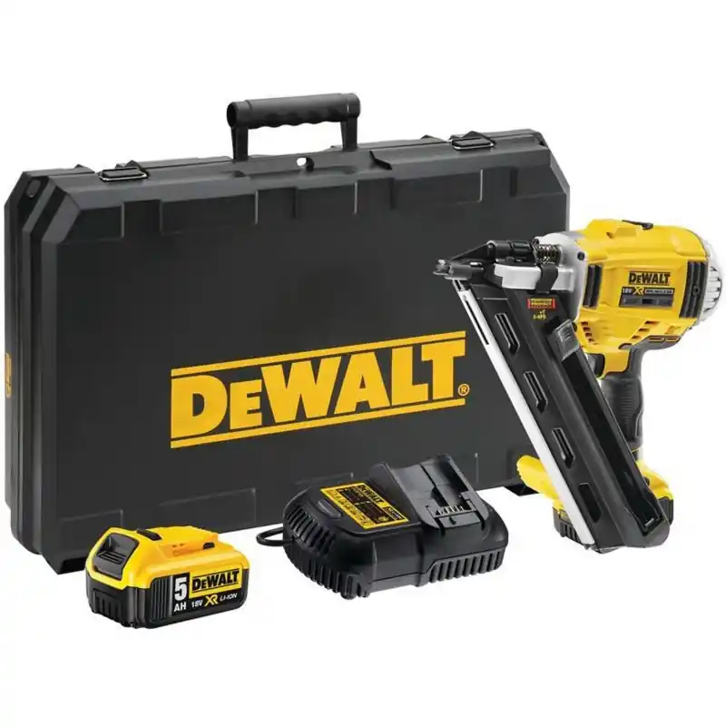 DeWALT DCN695P2-QW Akku-Nagler 50-90 mm (18V/2x5,0 Ah) koffer Garantierte Lieferung