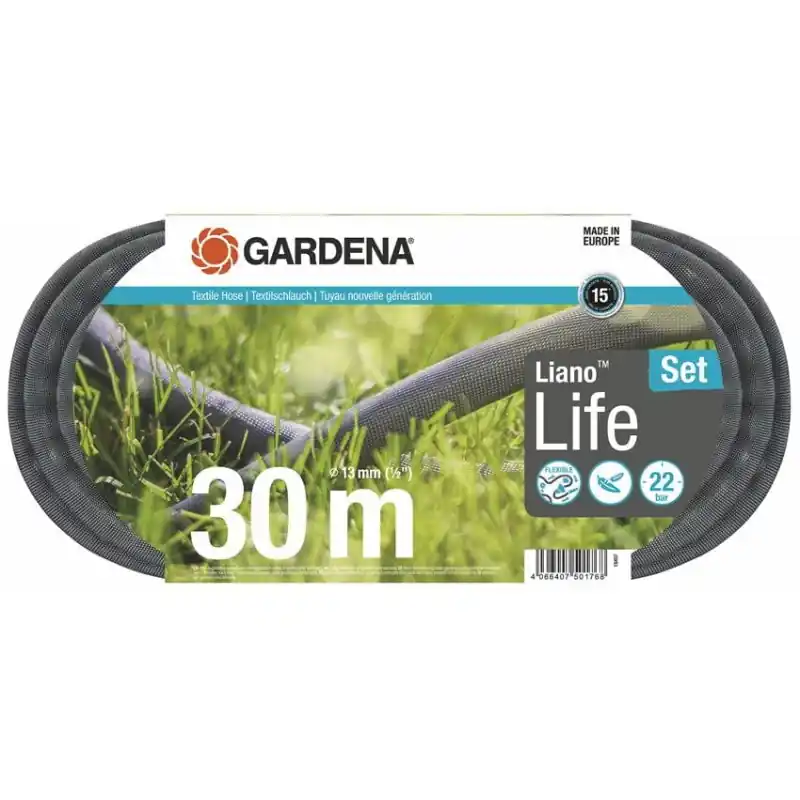 Nur Für Kurze Zeit Gardena Liano Life Textilschlauch (1/2") 30 m Set 18457-20