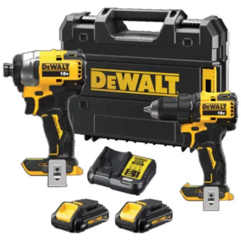 DeWALT DCK2062P2T Combo set (DCD709) + (DCF809) + (18V/2x 5.0Ah) + (DCB115) + Tstak Letzte Chance