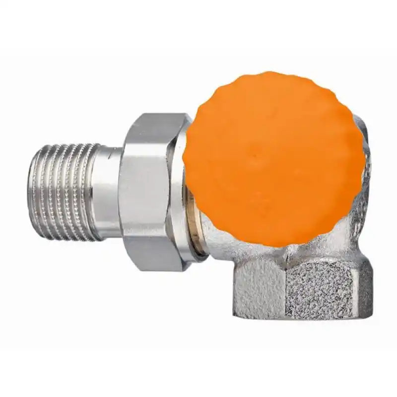 Zertifiziert HEIMEIER Eclipse 3/8" (DN 10 Thermostat-Ventilunterteil, Winkeleck rechts 3934-01.000