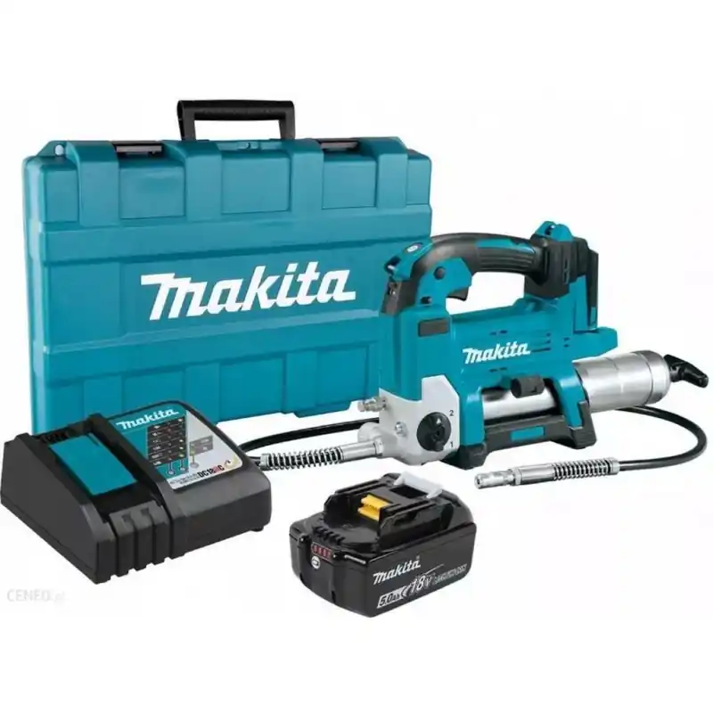 Must-Have Makita DGP180RT Akku-Fettpresse, Li-ion LXT (1x5,0Ah/ 18V) Transportkoffer