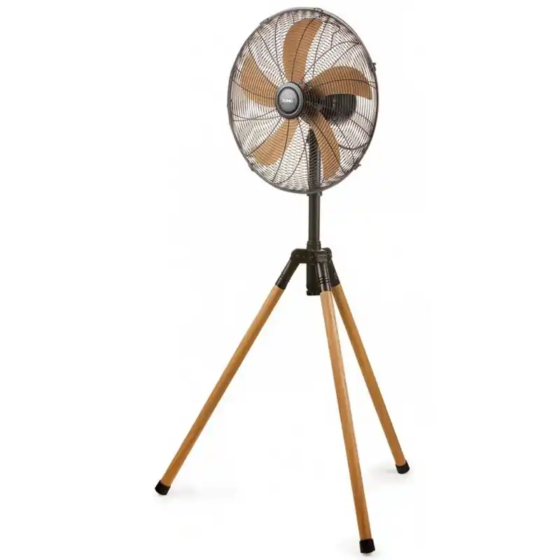 Direktkauf DOMO Standventilator in Holzoptik, 45cm, 50W DO8146