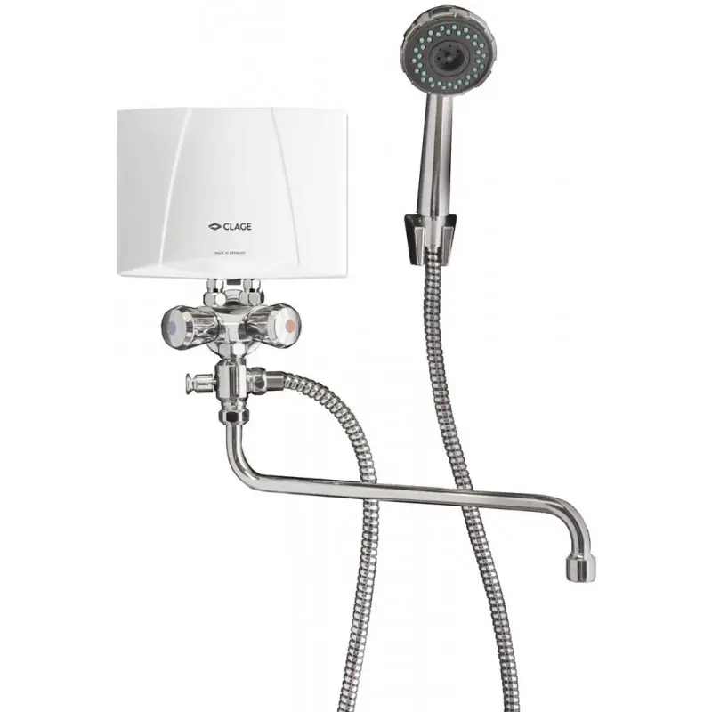 CLAGE M4/BGU Kleindurchlauferhitzer-Set mit Dusche, 4,4W/230V 1500-17314 Bestseller