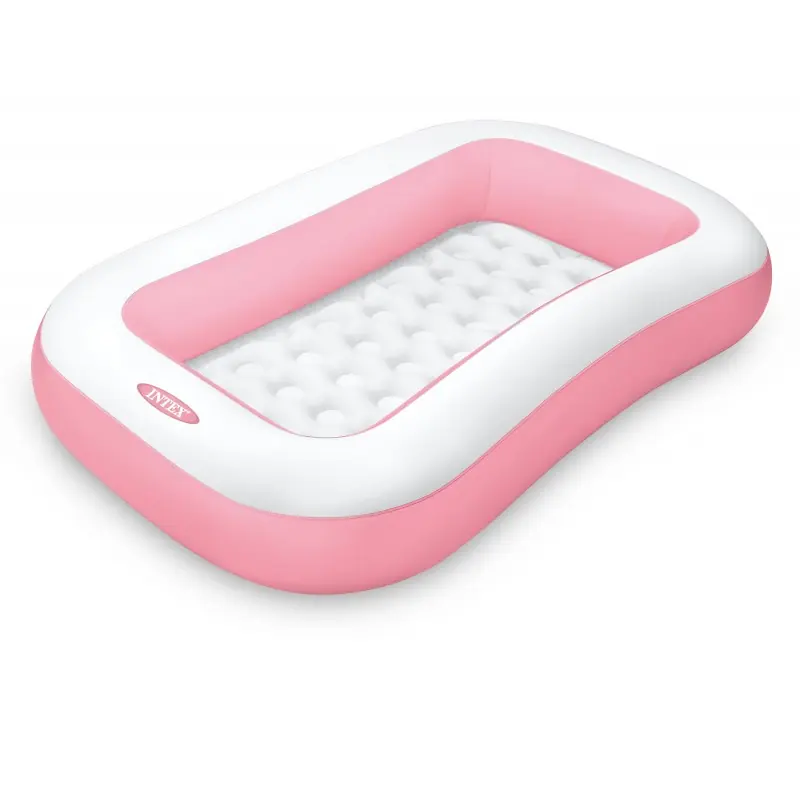 Neuheit INTEX Planschbecken - Rectangular (rosa,166x100x25cm) Planschbecken Kinder 58423NP