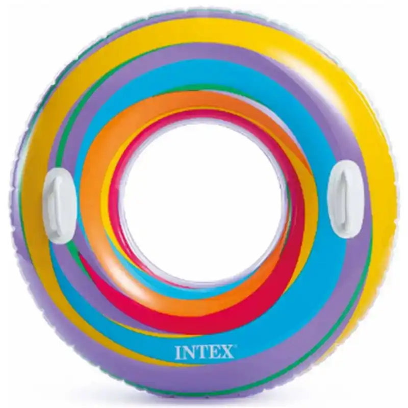 Schneller Versand INTEX Aufblasbarer Ring mit Griffen 91 cm, lila 59256NP