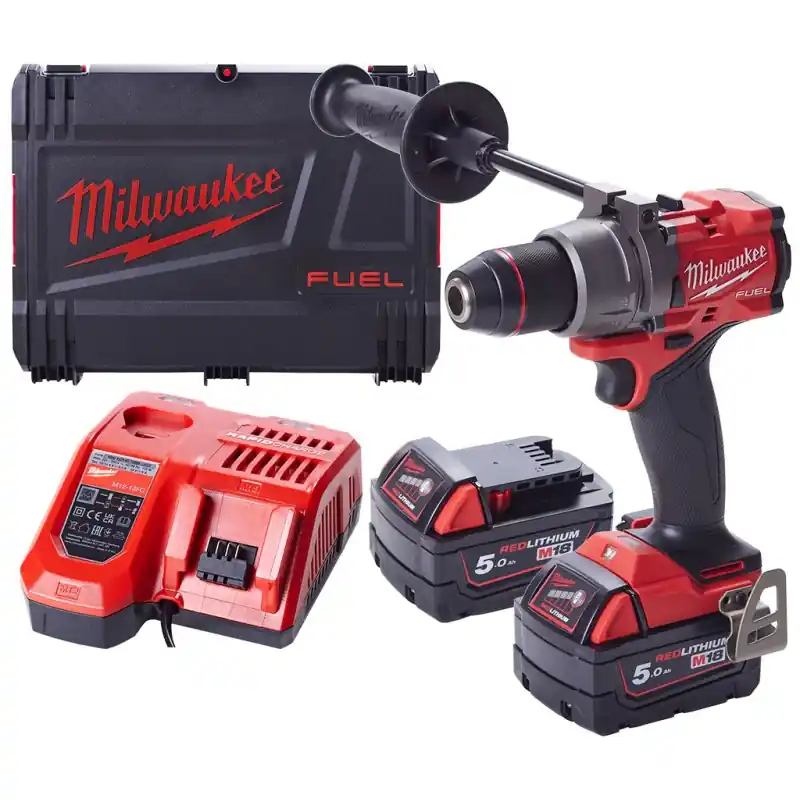 Milwaukee M18 FPD3-502X Akku-schlagbohrschrauber (18V/2x5,0Ah) HD Box 4933479860 Rabatt