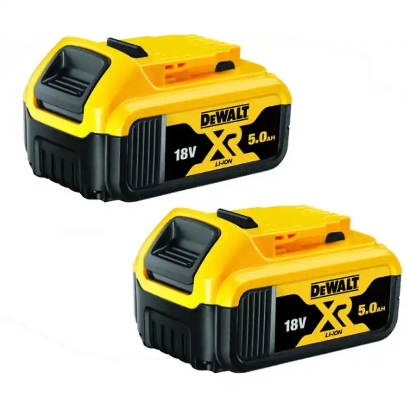 DeWALT DCB184P2-XJ Set Akku (18V/2x5,0Ah) XR Li-Ion 2x akku DCB184 Highlight