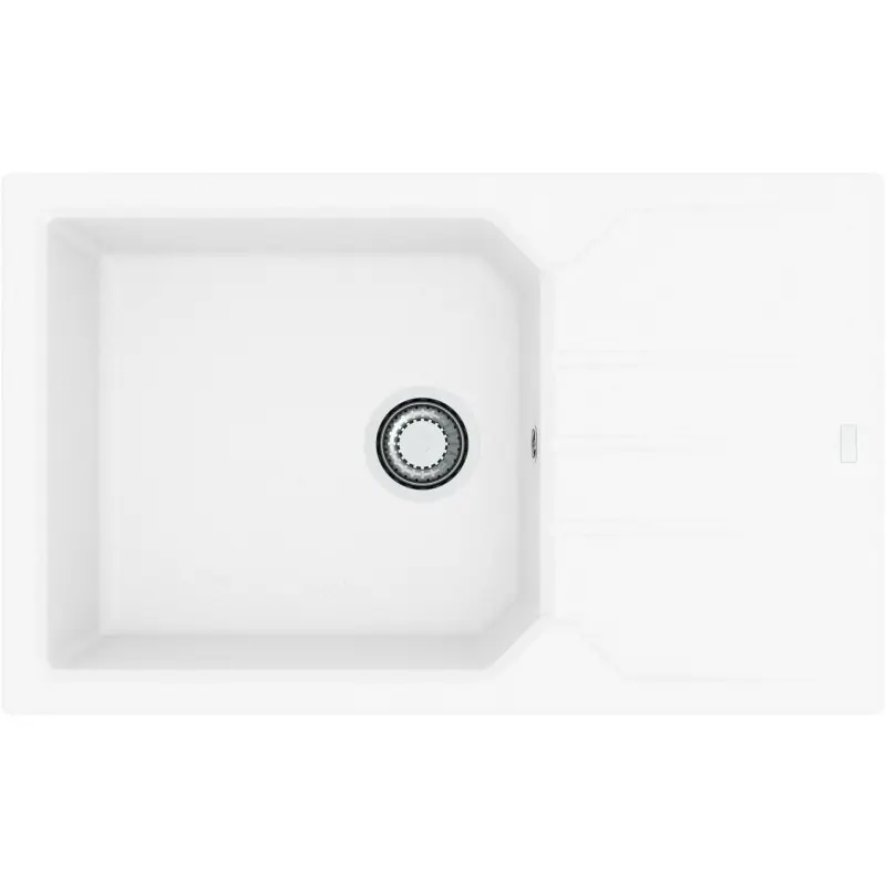 ALVEUS RECORD 40 Granitspüle, 780 x 480 mm, weiß 1144964 Saisonangebot