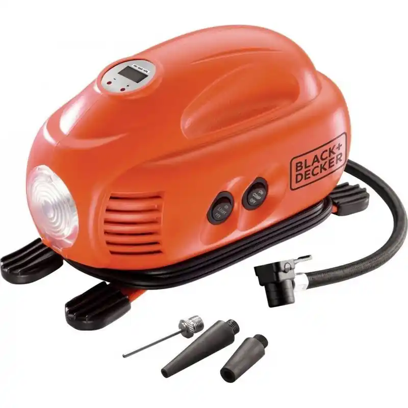 Begrenztes Angebot Black Decker ASI200-XJ Luftpumpe (12V/8,3bar/9,5l/min)