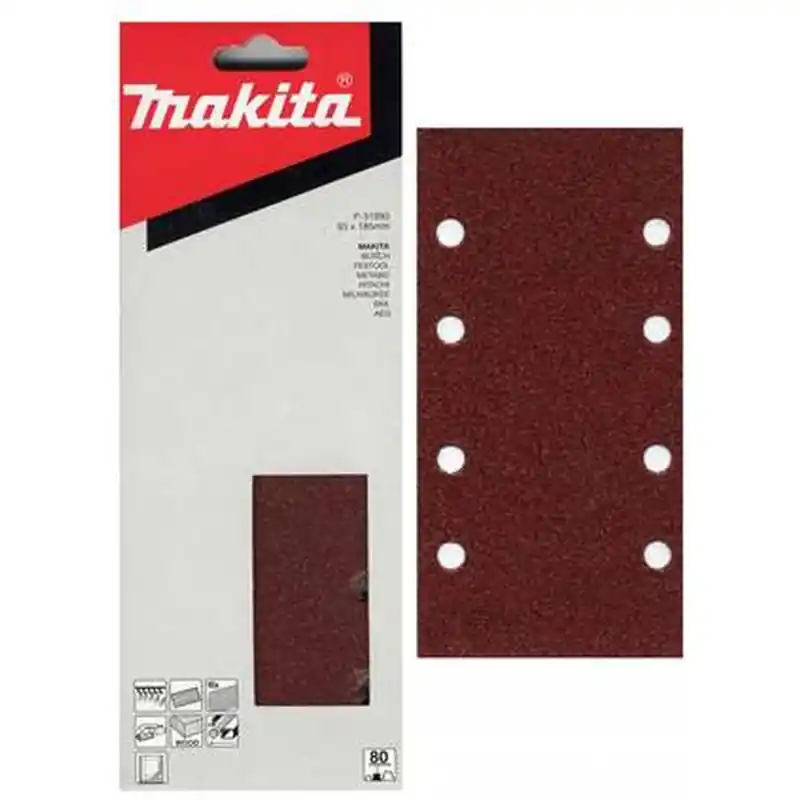 Ausverkauf Makita P-35900 Schleifpapier klett 93 x 185 mm K150 10 Stk