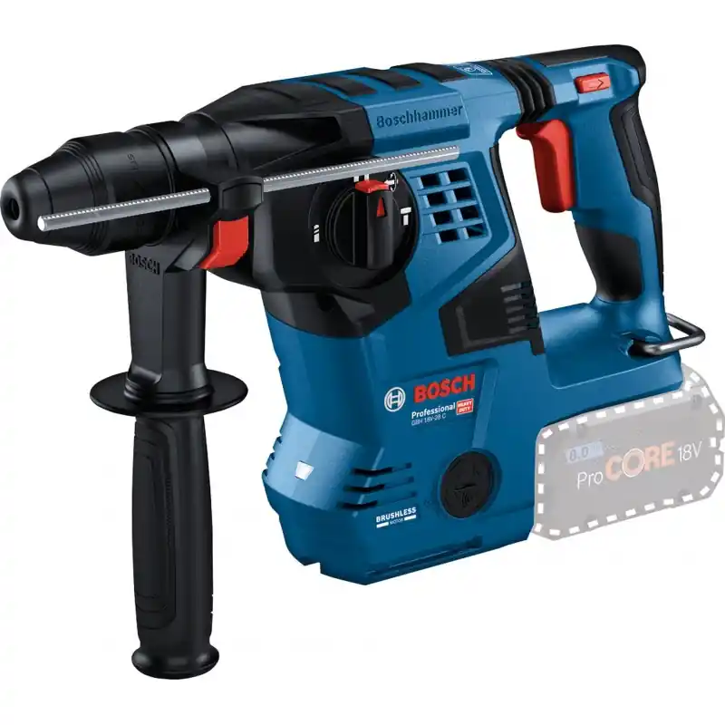 BOSCH GBH 18V-28 C PROFESSIONAL Akku-Bohrhammer mit SDS plus (solo) 0611920000 Schnäppchen