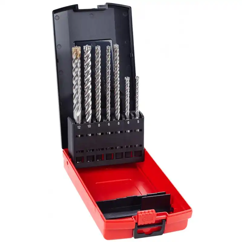 Sale Milwaukee Hammerbohrer-Set SDS-Plus (MX4/7Stück) 4932478626