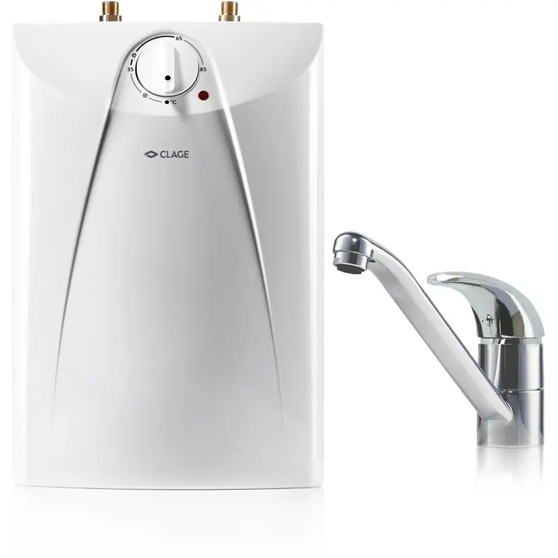 Wochenendangebot CLAGE S5-U BUP Warmwasserspeicher-Set 5l 2,0 kW 230 V 4100-42056