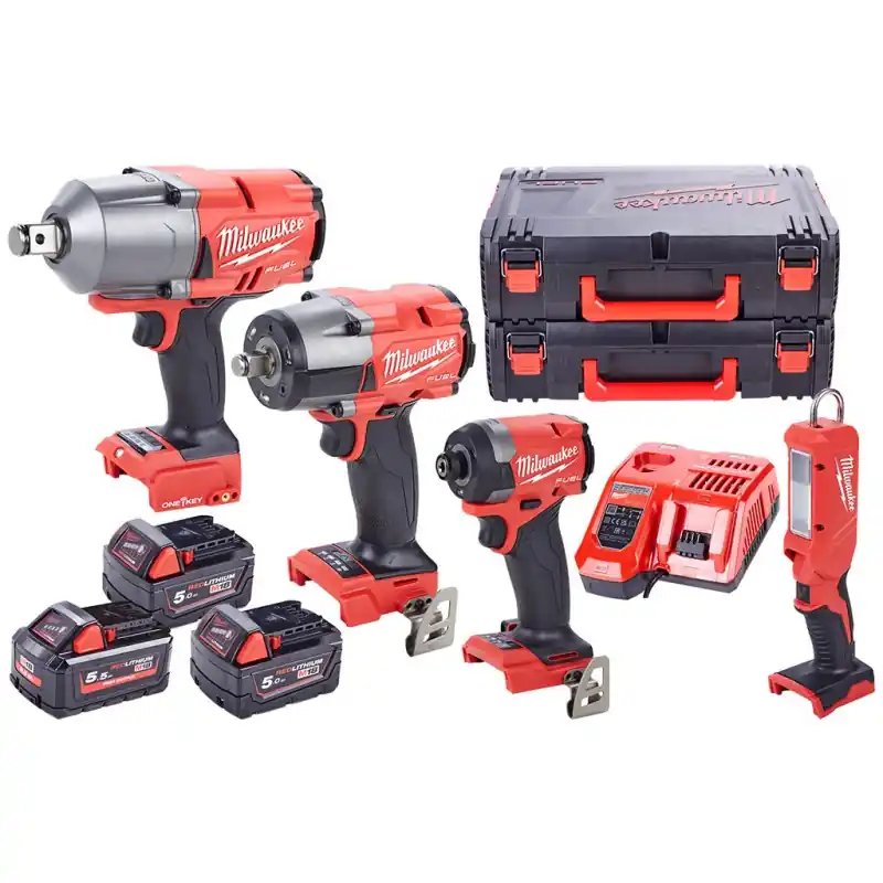 Versand Am Gleichen Tag Milwaukee M18 FPP4G3-553X Akku-maschinenset 4933492528