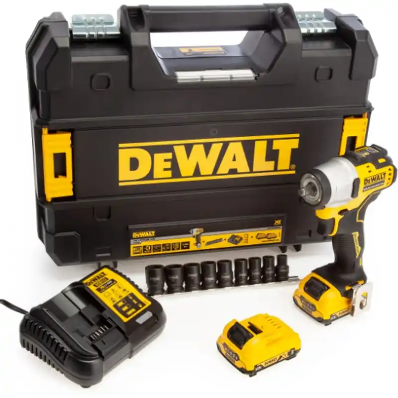 Sonderangebot DeWALT DCF902D2K-QW Akku-Schlagschrauber 3/8" (270Nm/12V/2x2,0Ah)Tstak