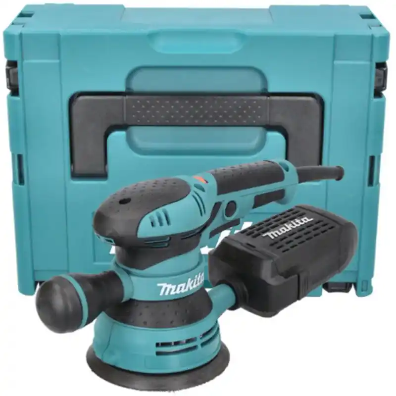 Schnäppchen Makita BO5041J Exzenterschleifer (300W/125mm) Makpac