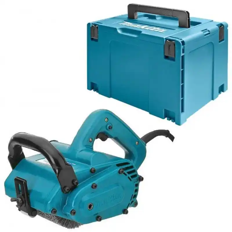 Makita 9741J Bürstenschleifer (860W/100x120mm) Makpac Highlight