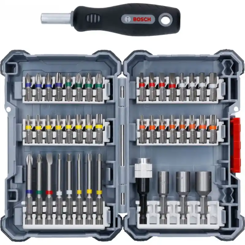 BOSCH Pick Click Bit-Satz "ExtraHard" + Griff, 45-teilig 2607017692 Ausverkauf