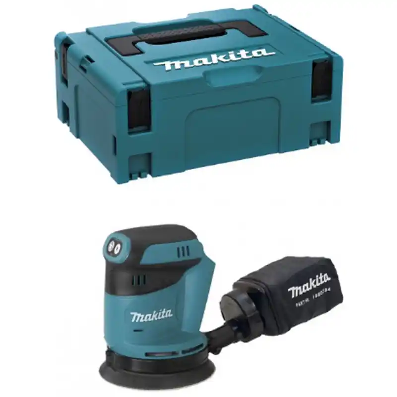 Makita DBO180ZJ Akku-Exzenterschleifer Li-Ion (18V/123mm) ohne Akku, Makpac Top-Seller