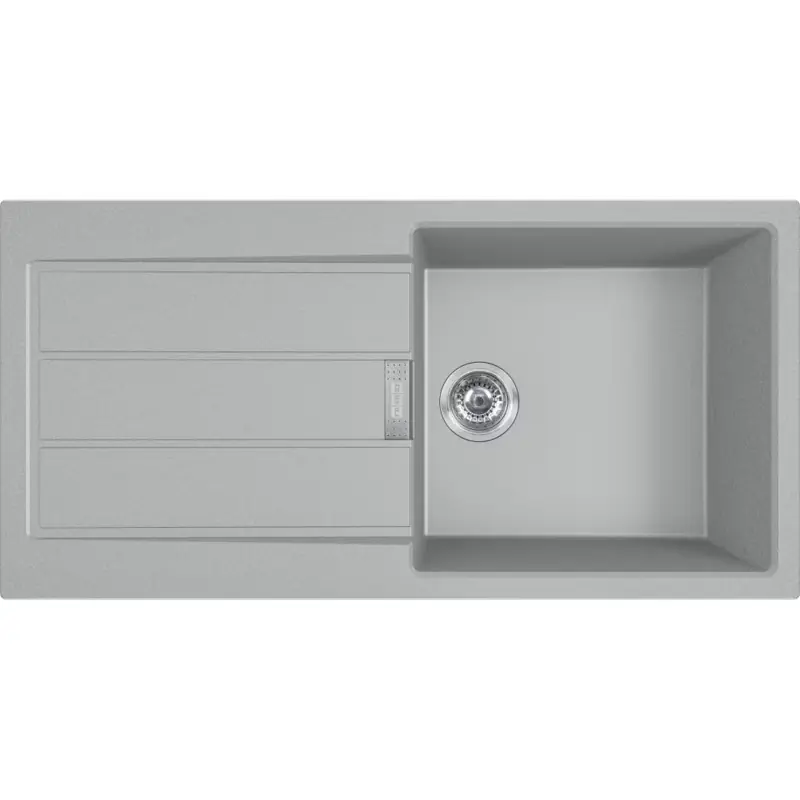 Franke Sirius 2.0 S2D 611-100, 1000x500 mm, Spüle tectonite, grau 143.0651.011 Direktkauf